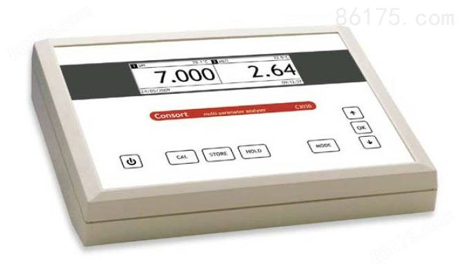 桌上型微电脑多功能测定仪 PH/EC/TDS/℃ METER,2道式